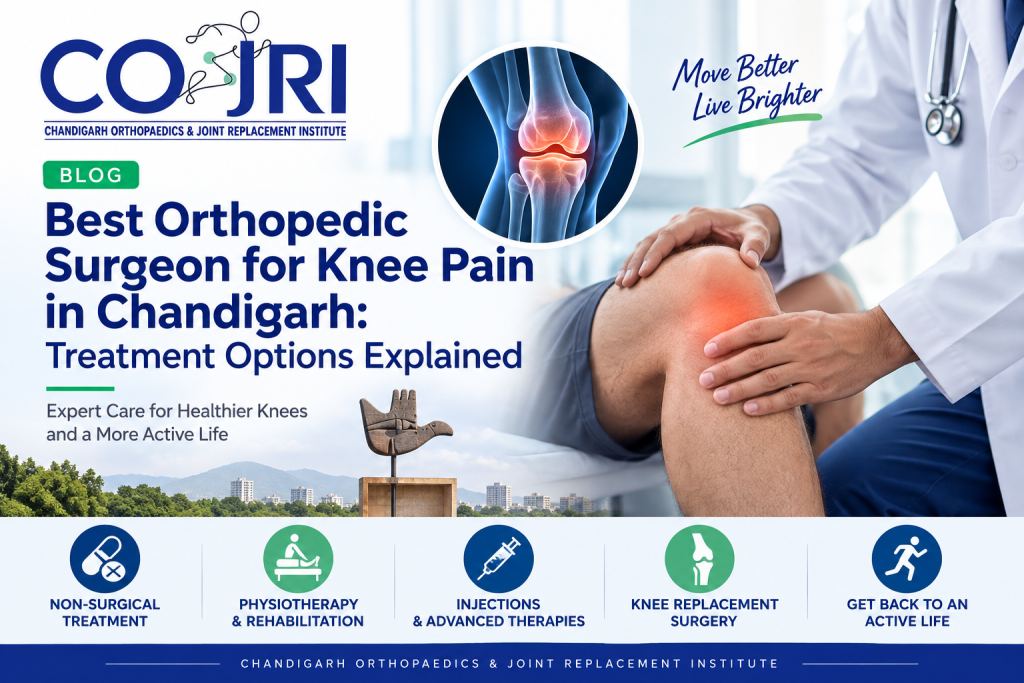 Best orthopedic surgeon for knee Chandigarh