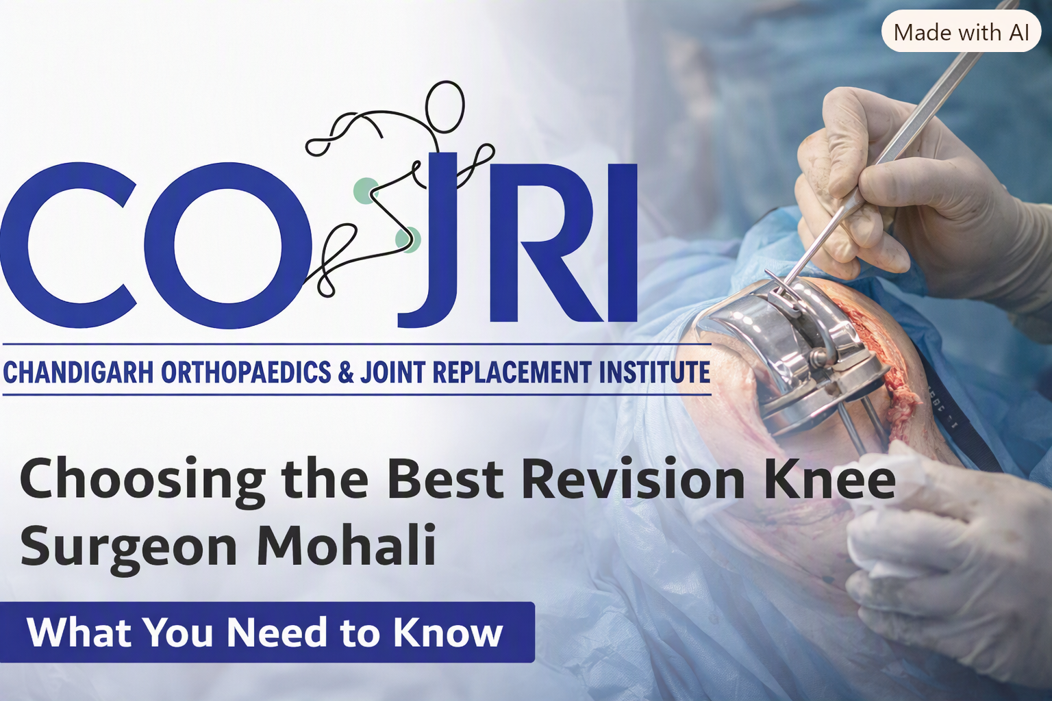 best revision knee surgeon Mohali